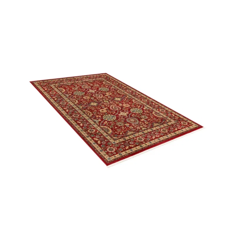 imperial floral persa en rojo