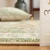 Tapete James Bohemio en Verde con Marfil