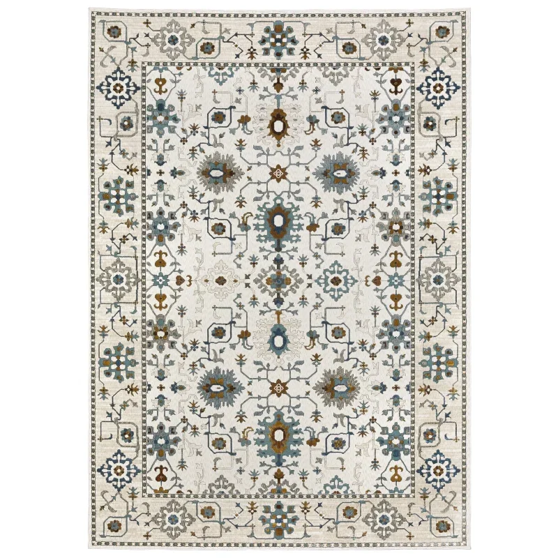 Tapete Joya Floral en Marfil