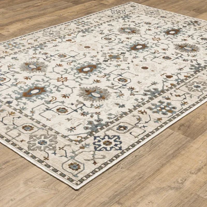 Tapete Joya Floral en Marfil
