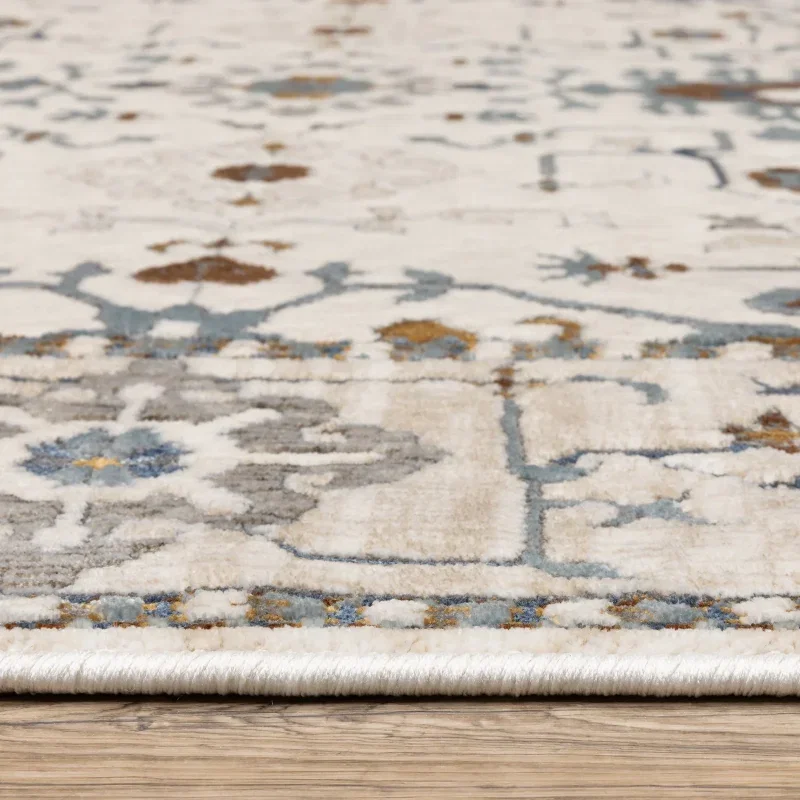 Tapete Joya Floral en Marfil