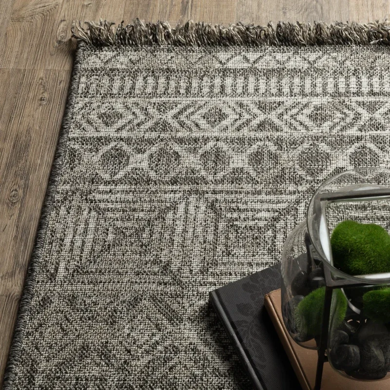 Tapete Juliana Tribal en Beige