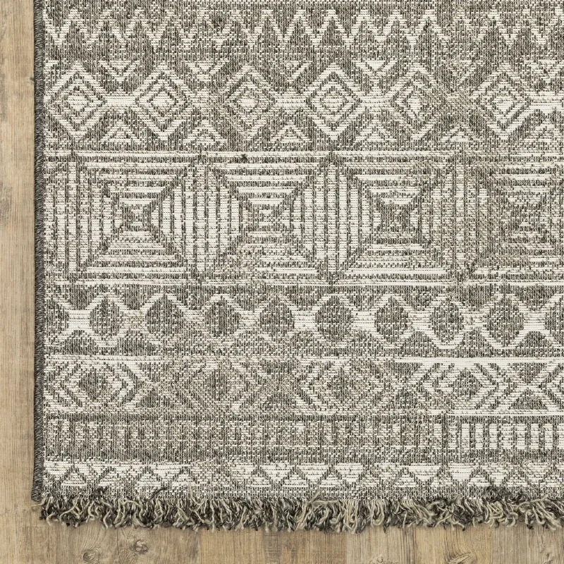 Tapete Juliana Tribal en Beige