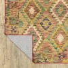 Tapete Laguna Kilim en Oro sobre el piso 5