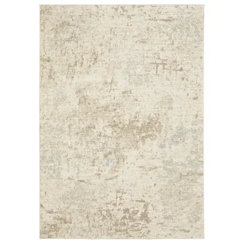 Tapete Laura Erosión en Beige con Gris