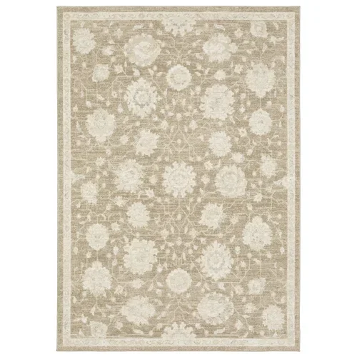 Tapete Laura Floral Persa en Taupe