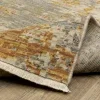 Tapete Lienzo Abstracto en Beige con Oro
