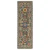 Tapete Luciana Persa Floral en Gris Topo