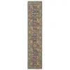 Tapete Luciana Persa Floral en Gris Topo