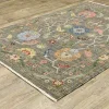 Tapete Luciana Persa Floral en Gris Topo