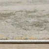 Tapete Malena Abstracto en Beige con Oro