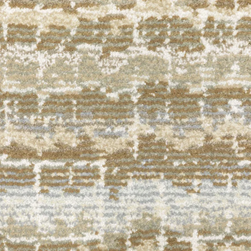 Tapete Meridiano Franjas en Beige