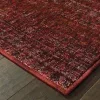 Tapete Meridiano Jaspe en Rojo