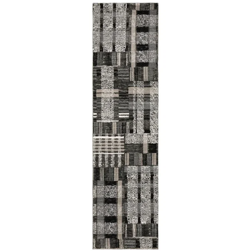 Tapete Meridiano Patchwork en Negro