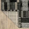 Tapete Meridiano Patchwork en Negro
