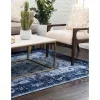 Tapete Miramar Floral Persa en Azul
