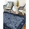 Tapete Miramar Floral Persa en Azul