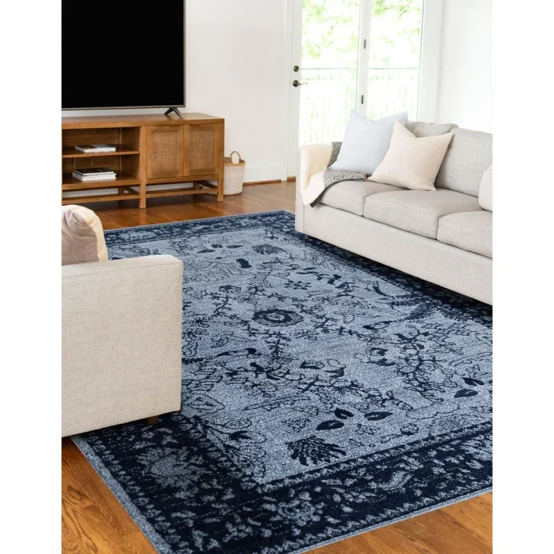 Tapete Miramar Floral Persa en Azul