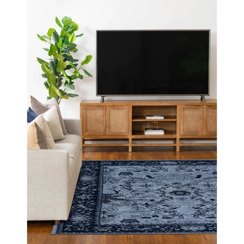 Tapete Miramar Floral Persa en Azul