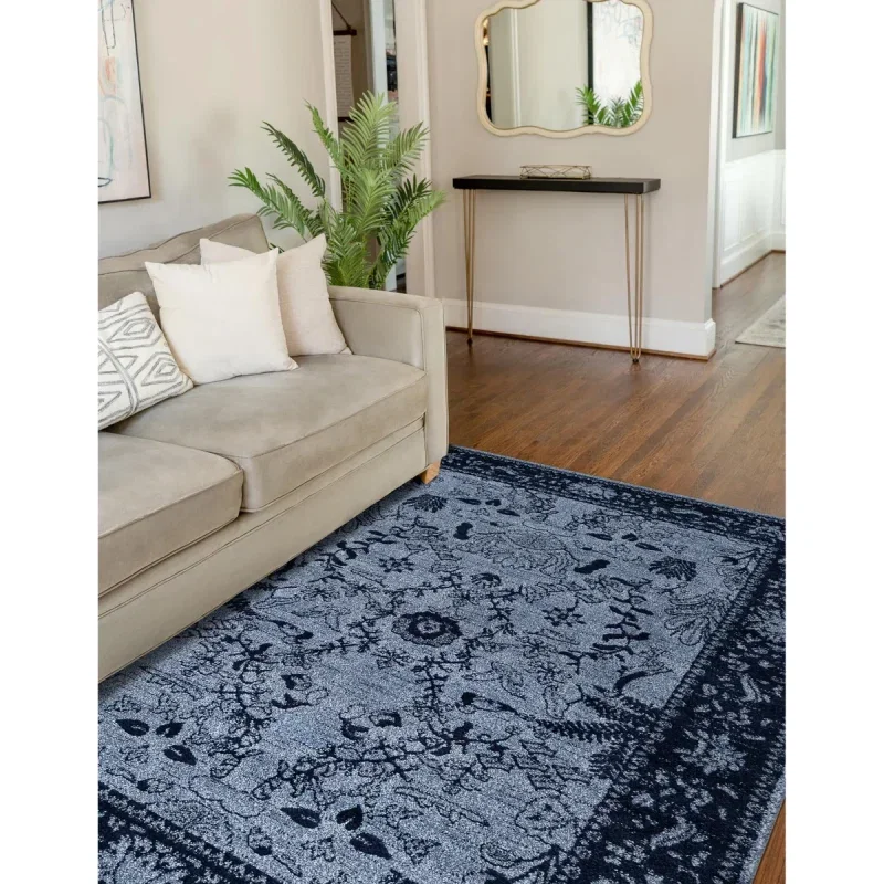 Tapete Miramar Floral Persa en Azul