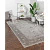 Tapete Miramar Floral Persa en Gris Claro