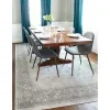 Tapete Miramar Floral Persa en Gris Claro