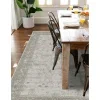 Tapete Miramar Floral Persa en Gris Claro
