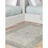 Tapete Miramar Floral Persa en Gris Claro
