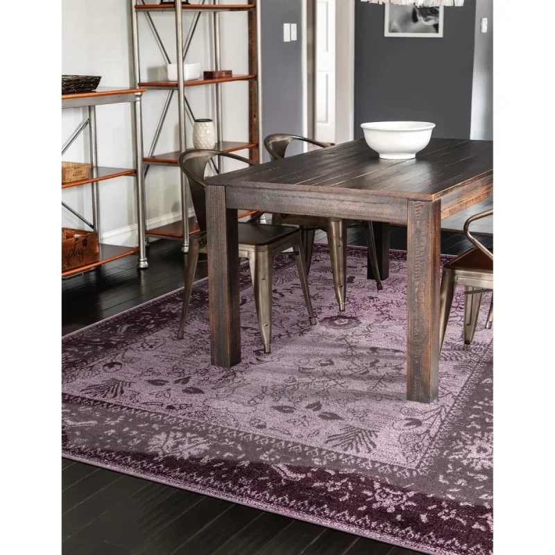 Tapete Miramar Floral Persa en Morado