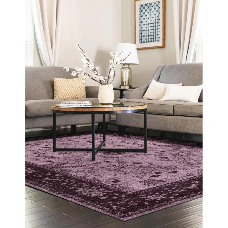 Tapete Miramar Floral Persa en Morado