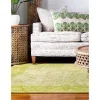 Tapete Miramar Floral Persa en Verde Claro