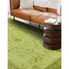 Tapete Miramar Floral Persa en Verde Claro