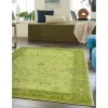 Tapete Miramar Floral Persa en Verde Claro