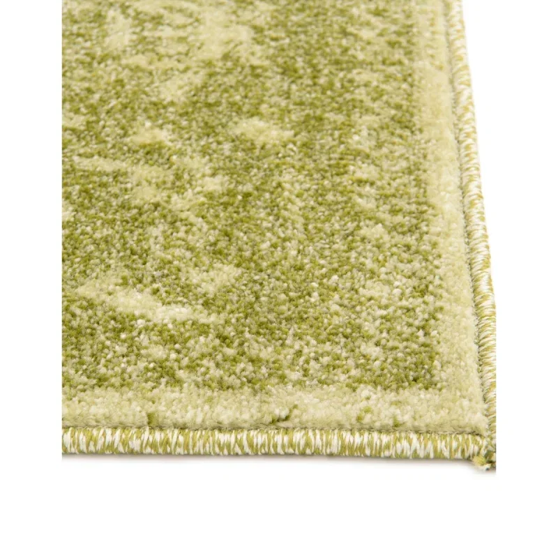 Tapete Miramar Floral Persa en Verde Claro