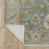 Tapete Mireya Oushak en Azul Mineral