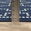 Tapete Muelle Trellis Punteado en Marino
