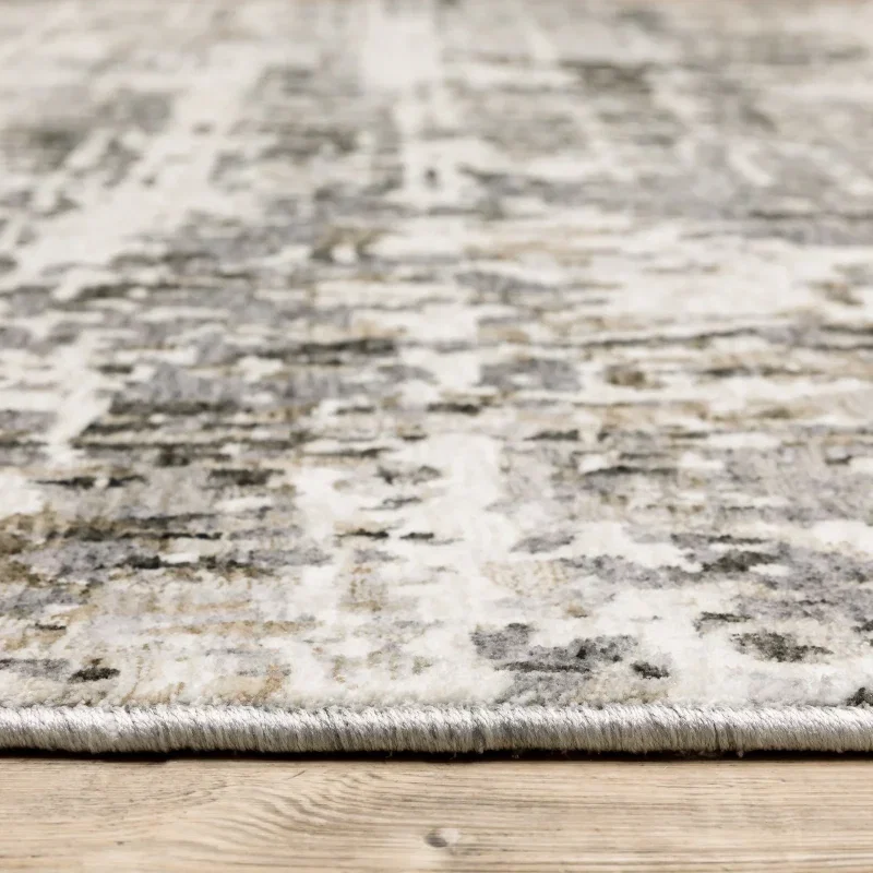 Tapete Nebulosa Estratos en Gris y Beige