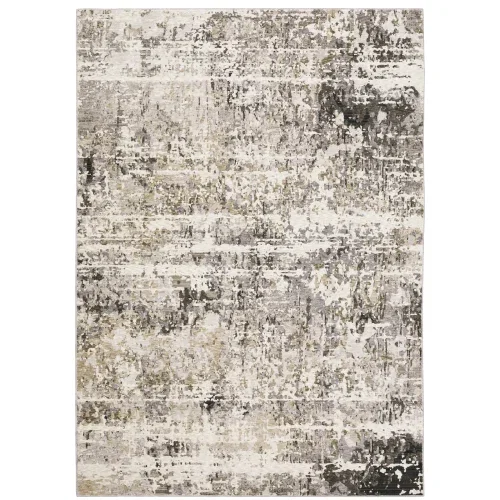 Tapete Nebulosa Estratos en Gris y Beige