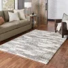 Tapete Nimbo Ikat en Gris