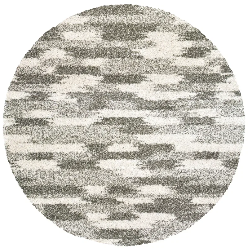Tapete Nimbo Ikat en Gris