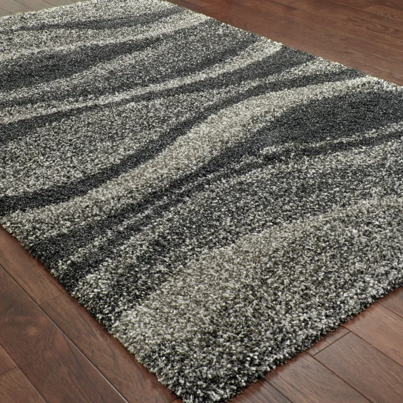 Tapete Nimbo Ondas en Gris