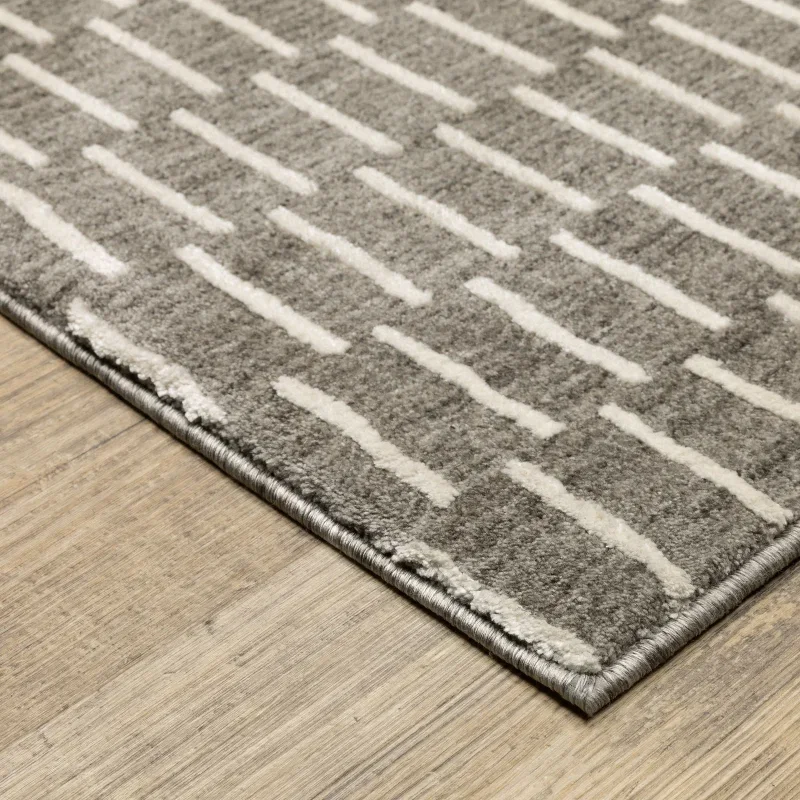 Tapete Olmo Textura en Gris Piedra