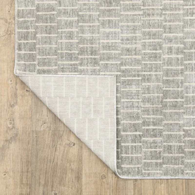 Tapete Olmo Textura en Salvia Gris
