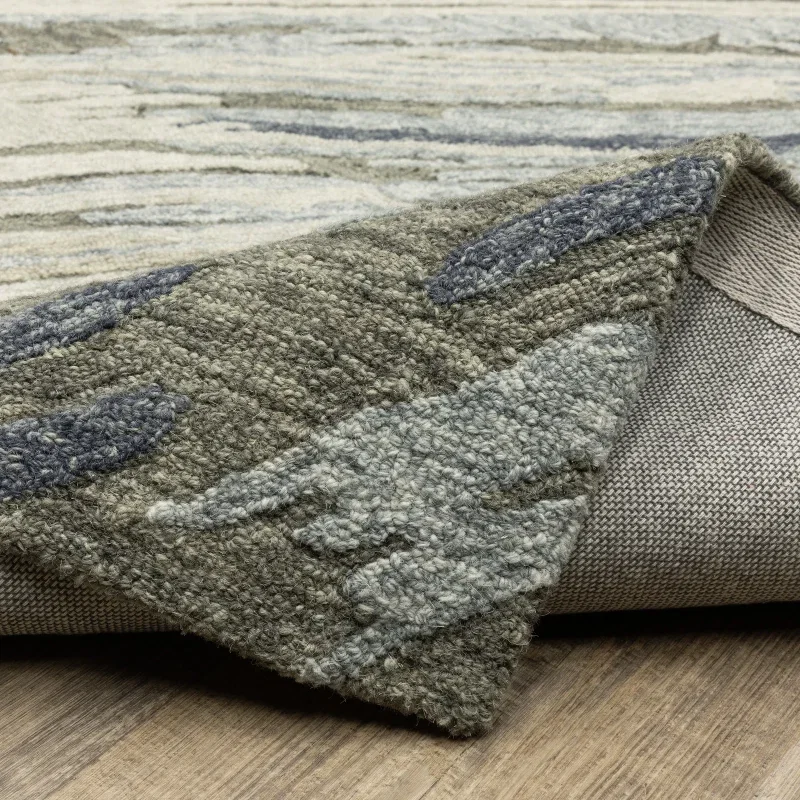 Tapete Ónix Vetas en Gris con Cobre