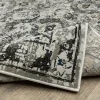 Tapete Plata Ikat en Gris