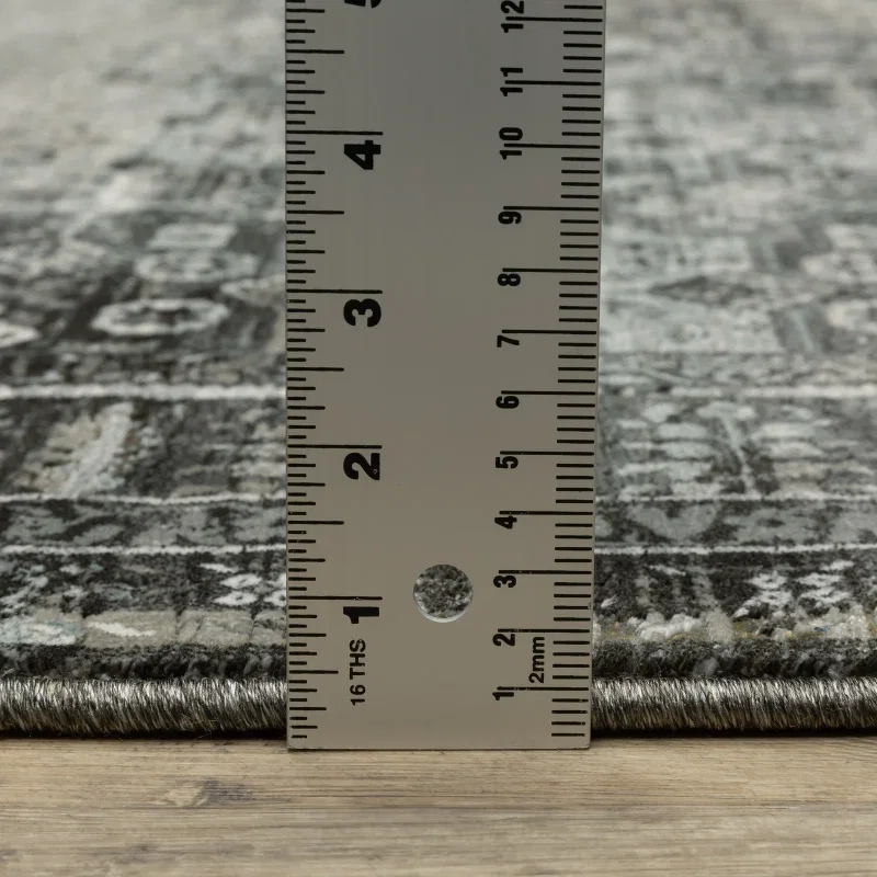 Tapete Plata Tribal en Gris