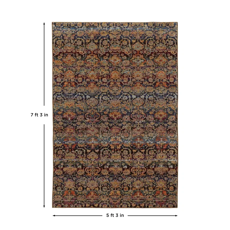 Tapete Principado Kilim en Multicolor