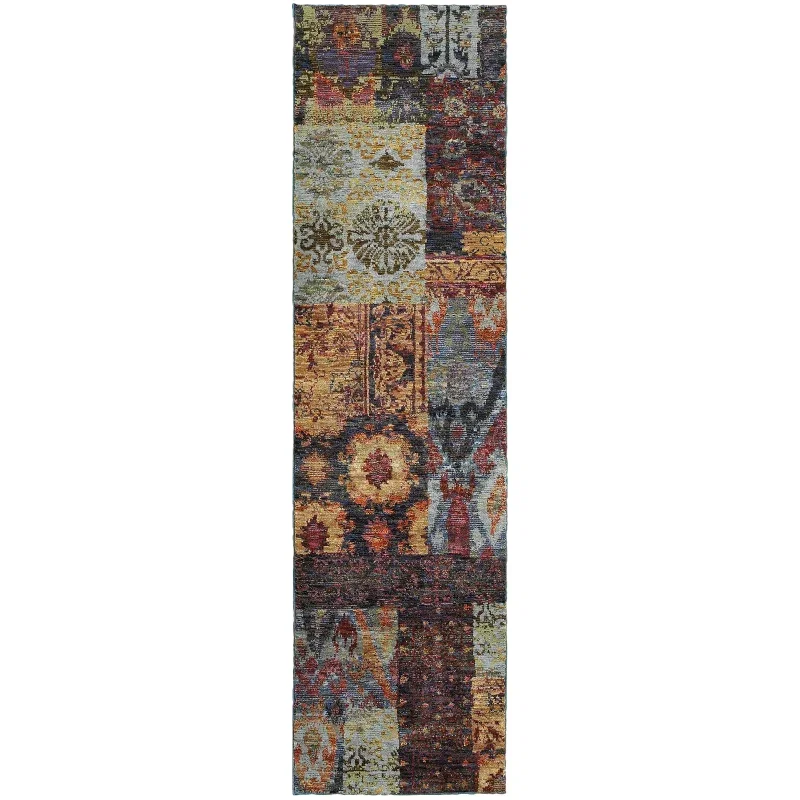 Tapete Principado Patchwork en Multicolor