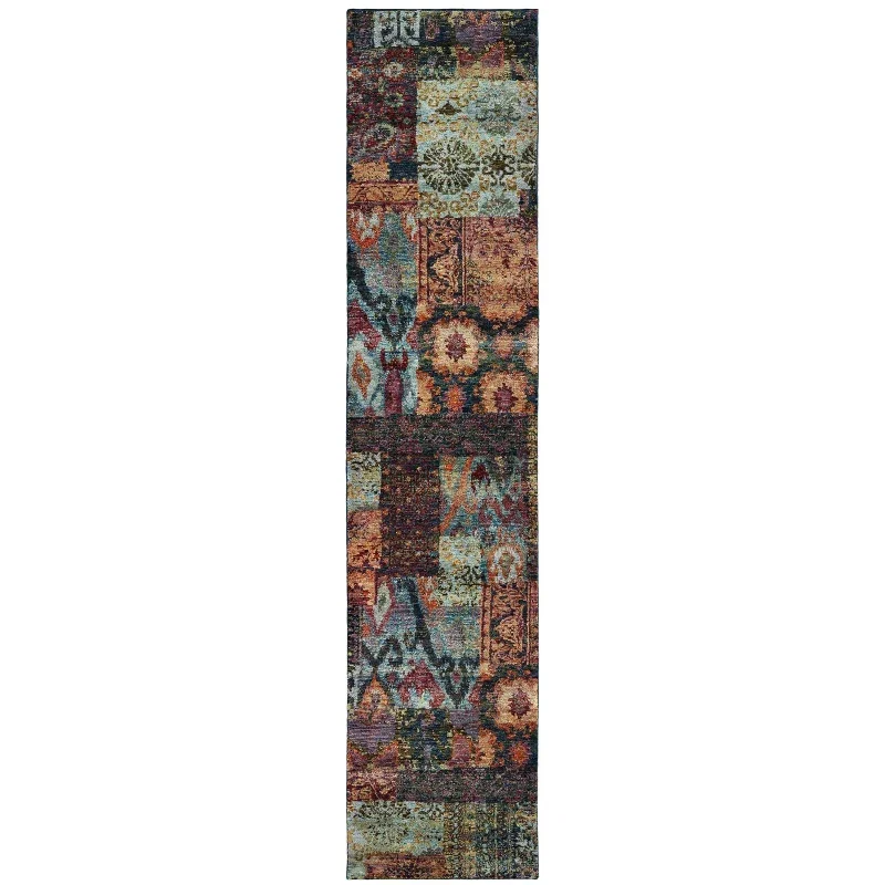 Tapete Principado Patchwork en Multicolor