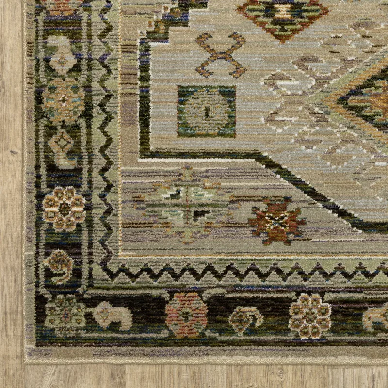 Tapete Principado Tribal en Verde